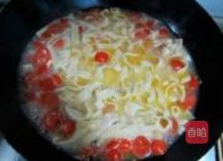 西红柿绿豆面的做法图解12