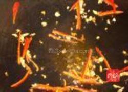 付乳椒丝炒番薯叶的做法图解4