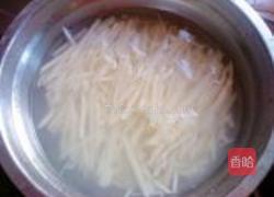 素炒三丝的做法图解3