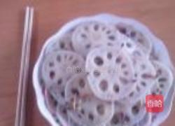 糖醋藕片的做法图解6