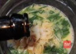 野葱虾皮炒蛋的做法图解5