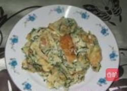 野葱虾皮炒蛋的做法图解12