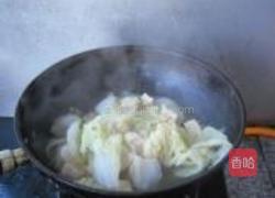 白菜炖冻豆腐的做法图解8