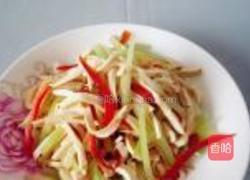 凉拌干丝的做法图解7