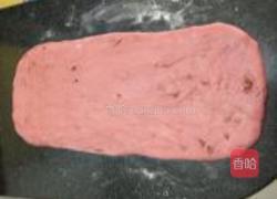 红曲蜜枣面包的做法图解7