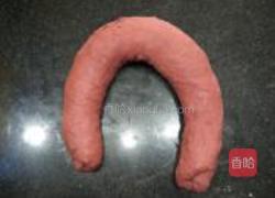 红曲蜜枣面包的做法图解8