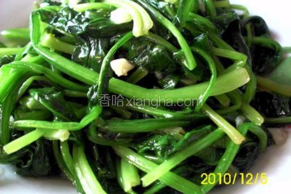 蒜泥菠菜
