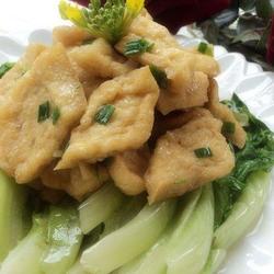 蚝油豆泡扒生菜的做法[图]