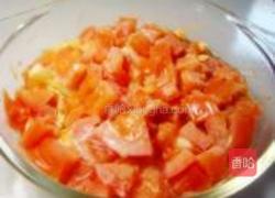 番茄菜花蒸蛋的做法图解10