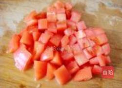 番茄菜花蒸蛋的做法图解4