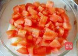 番茄菜花蒸蛋的做法图解6