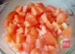 番茄菜花蒸蛋的做法图解8