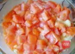 番茄菜花蒸蛋的做法图解9