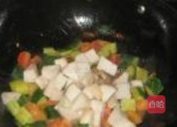 杂蔬蛋炒杏鲍菇的做法图解6