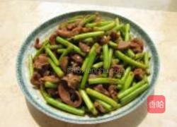 蒜薹炒鸡胗的做法图解6