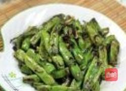 橄榄菜炒四季豆的做法图解7