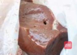 雪菜猪肝的做法图解2