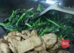 雪菜猪肝的做法图解7