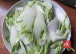 小炒芥蓝心的做法图解2