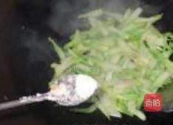 小炒芥蓝心的做法图解6