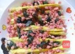 金针菇蒸娃娃菜的做法图解4