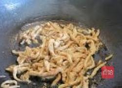 黑椒鸡丝炒红椒的做法图解4