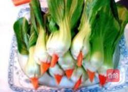 金箱白玉红嘴绿鹦哥的做法图解15