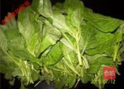 清炒猫耳菜的做法图解2