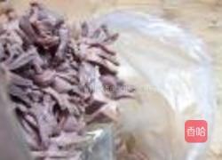 香糟毛豆菊花肫的做法图解15
