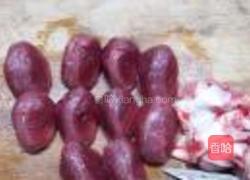 香糟毛豆菊花肫的做法图解9