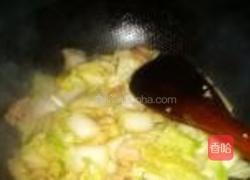 菠萝白菜炒肉的做法图解10