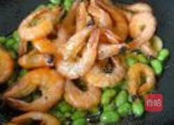 韩式大虾焖毛豆的做法图解9