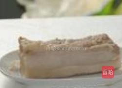 豆腐干炒回锅肉的做法图解1