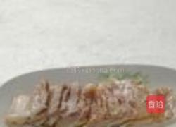 豆腐干炒回锅肉的做法图解2