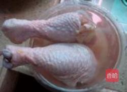 香菇卤鸡腿的做法图解3