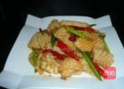 蒜薹鱿鱼的做法图解5