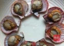 油泼扇贝的做法图解3