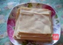 蔬菜豆皮卷的做法图解1