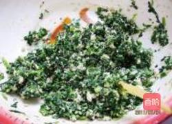 菠菜豆腐煎饺的做法图解4