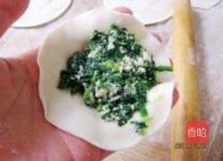菠菜豆腐煎饺的做法图解6