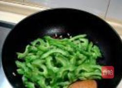 干煸苦瓜的做法图解7