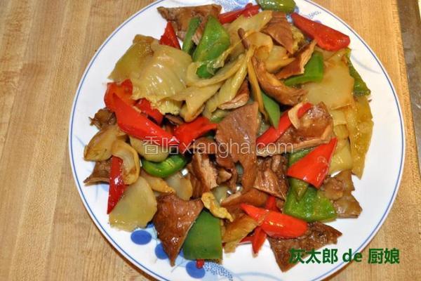 酸菜炒大肠
