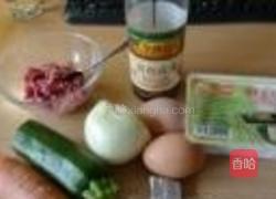 西葫芦肉末豆腐的做法图解1