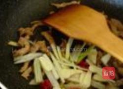 清炒茼蒿的做法图解2