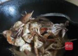炒海蟹的做法图解4