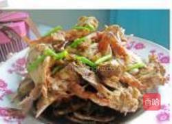 炒海蟹的做法图解6