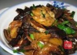 茄子干烧鸡的做法图解2