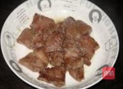 西冷牛肉扒芥蓝的做法图解7