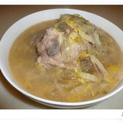 东北酸菜炖排骨的做法[图]