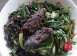 豆豉鲮鱼油麦菜的做法图解10